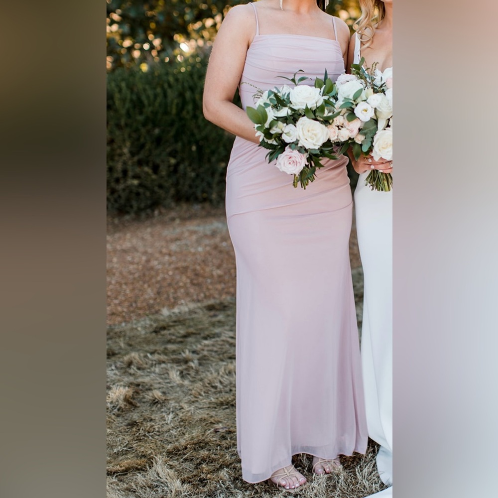Azazie Teyana Bridesmaid/Formal Dress - Vintage Rose Color